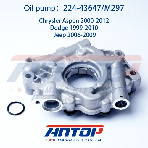 Oil Pump - 2002-2012 Jeep Liberty 3.7L V6 SOHC 53020827AB 53020827AC 68045796AA M297 224-43647 Auto Engine Oil Pump for Jeep Liberty 02-13 Grand Cherokee 99-10 Dodge Dakota Ram 3.7L 4.7L