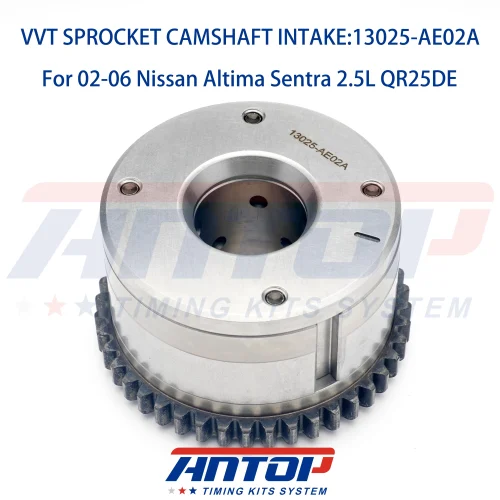 Engine Camshaft Adjuster 13025-AE02A 13025-AE020 13025-8J02A 13025-8J020 13025-8J010 13025-8J000 for Nissan QR25DE Altima Sentra OEM 13025-AE02A 13025AE02A Engine Timing Sprocket (VVT) Applicable NISSAN NISSAN SENTRA2.5