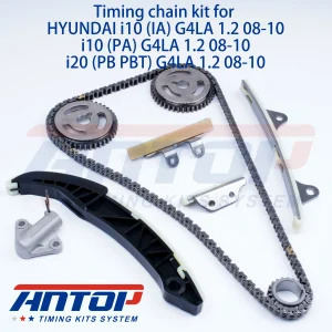 Timing Chain Kit 1.2 G4LA for Hyundai i10 i20 Rio Picanto 2432103000