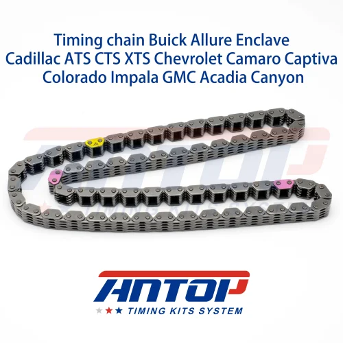 Camshaft Intermediate Drive Chain 12637743 for Buick Allure Enclave Cadillac ATS CTS XTS Chevrolet Camaro Captiva Colorado Impala GMC Acadia Canyon Replacement Part Number: 12637743, 12633452, 12683547, 12616608 Camshaft Intermediate Drive Chain 12637743 for Buick Allure Enclave Cadillac ATS CTS XTS Chevrolet Camaro Captiva Colorado Impala GMC Acadia Canyon Replacement Part Number: 12637743, 12633452, 12683547, 12616608