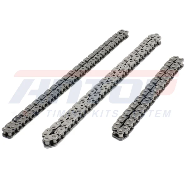 4 Timing Chain Kit Fits for BMW X1 X3 X5 E92 E93 E60 E61 E81 E82 F07 F10 F11 F15 F18 F20 F21 F22 F25 N47 DOHC Turbocharged Replace OE 11318515699 11318515699S3